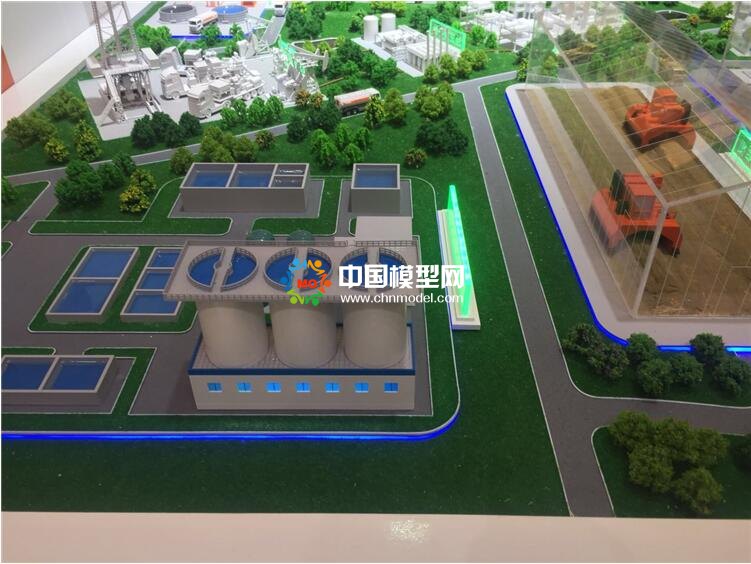 垃圾處理沙盤模型，廢固處理沙盤模型