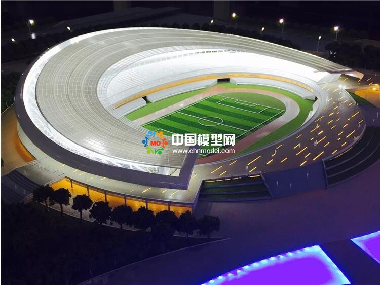 體育館模型，體育場沙盤