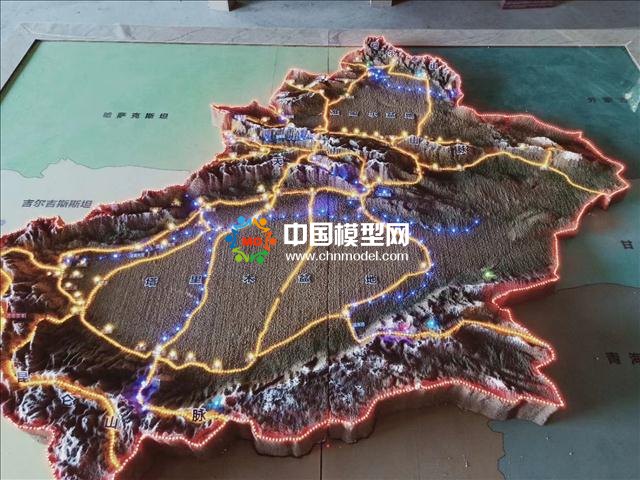地形模型 福州 -地形地貌模型 地形沙盤模型_物聯網模型 交通沙盤模型 智慧農業沙盤模型