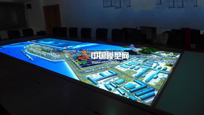 邊防檢查站指揮中心沙盤模型