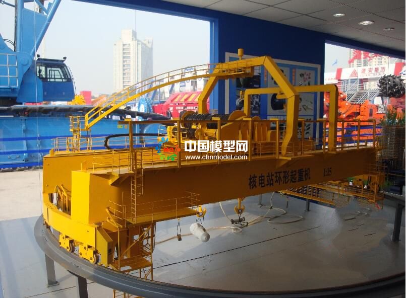 核電站環形起重機模型