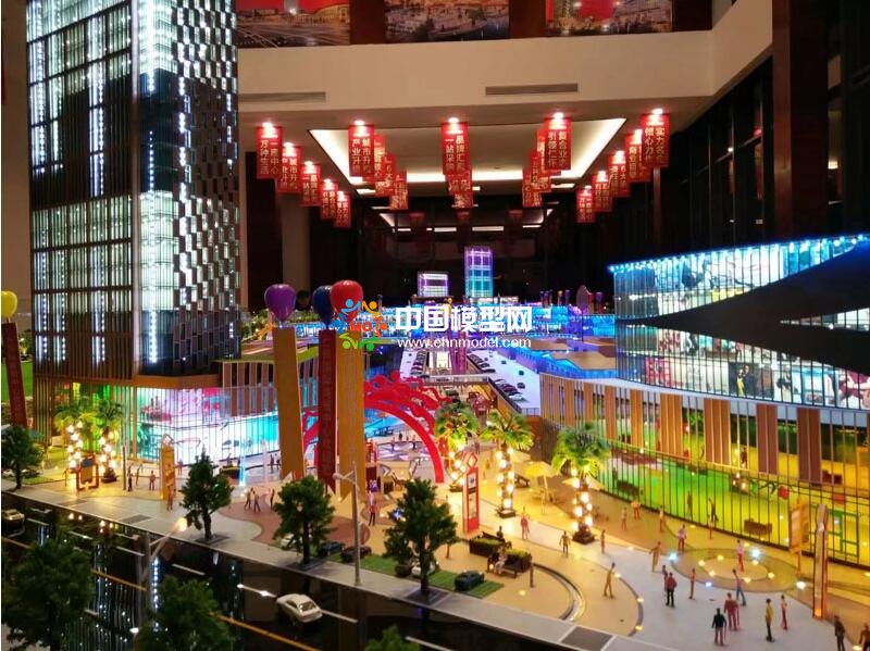 那頓列城沙盤模型