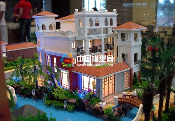 別墅模型風格各異，你能說出幾種