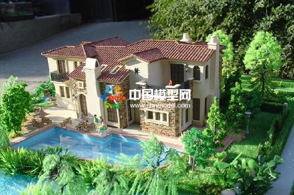 別墅模型風格各異，你能說出幾種