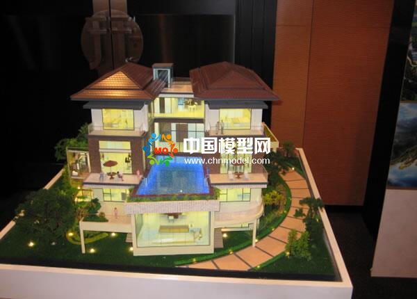 別墅模型風格各異，你能說出幾種