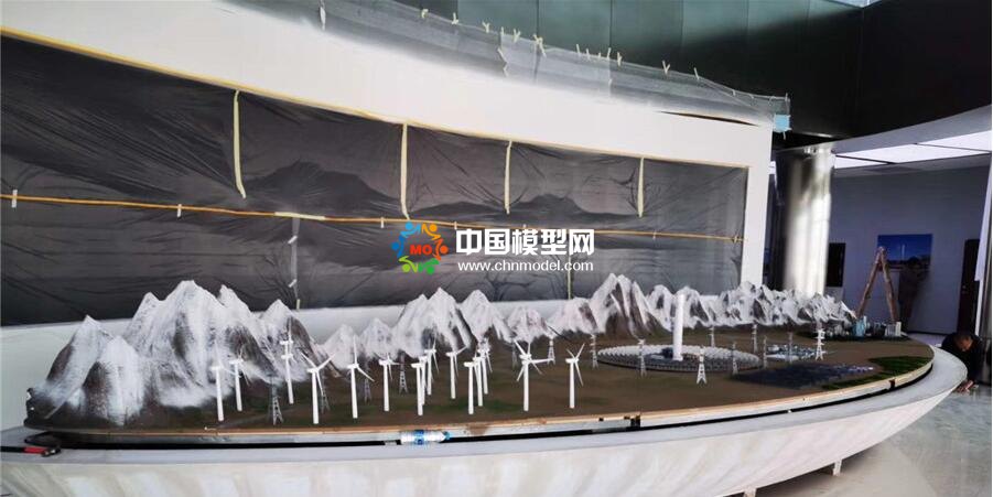 清潔能源沙盤(pán)模型，風(fēng)電模型，光伏發(fā)電模型