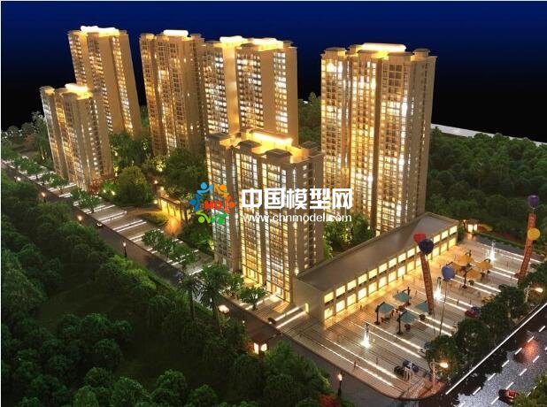 新科桃園售樓沙盤模型