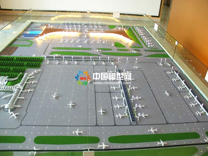 雙流國際機場沙盤模型