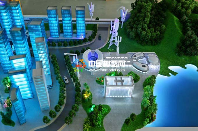 光伏儲能充電樁沙盤模型