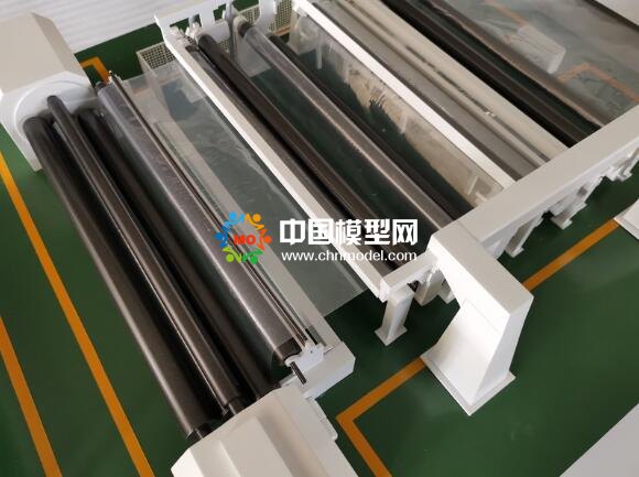 拉膜生產線模型