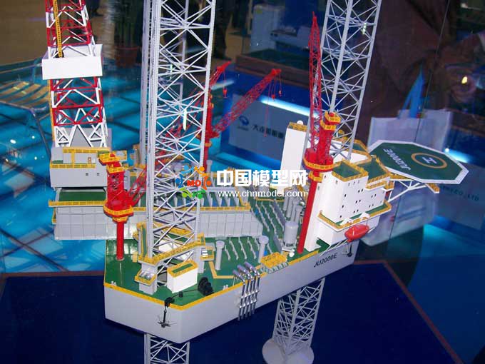 海洋鉆井平臺模型