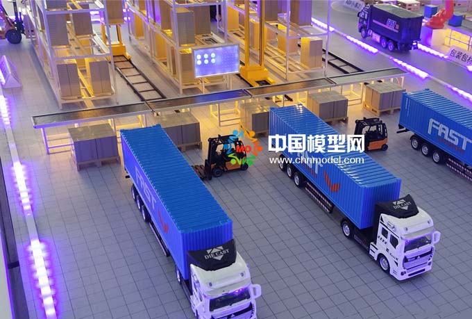 廣西智能制造促進中心沙盤模型