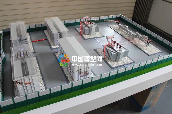 模塊化變電站模型，箱式變電站模型