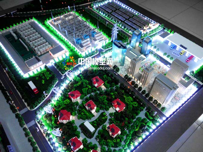 電池儲能系統沙盤模型