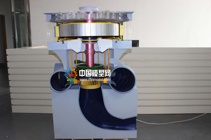 水輪發電機組模型