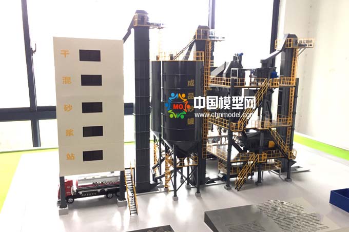 攪拌站模型應用于各種基礎工程