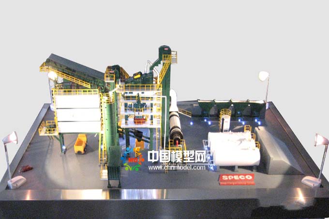 攪拌站模型應用于各種基礎工程