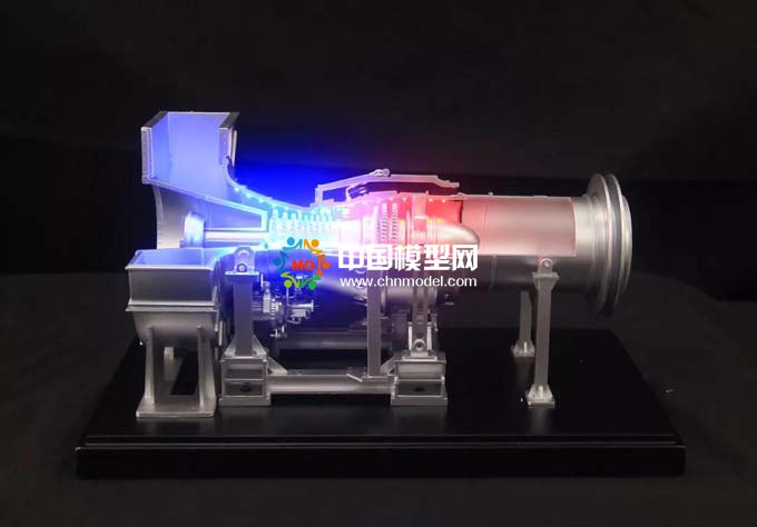 航天發動機模型