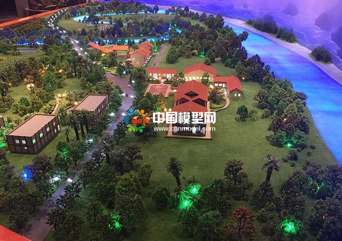 生態一體化污水處理沙盤模型