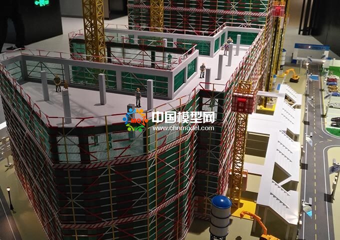 智慧工地沙盤模型，智慧施工沙盤模型