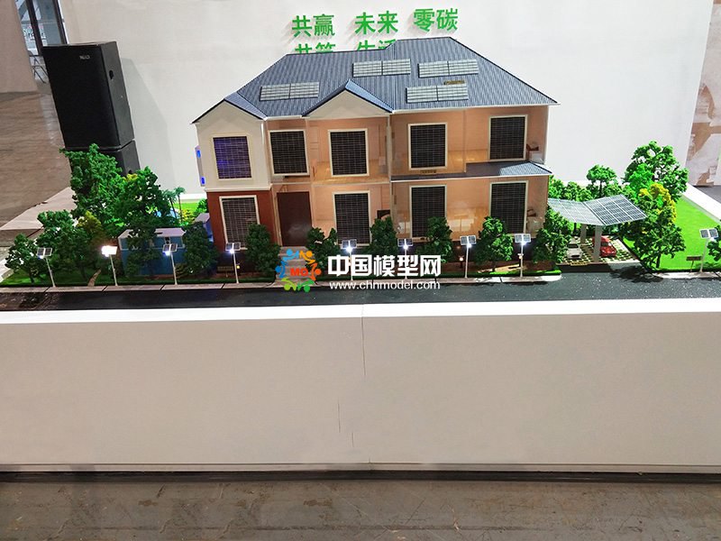 碳中和碳達(dá)峰沙盤模型，零碳光伏模型