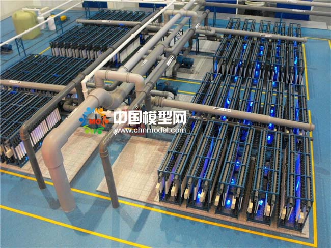 再生水處理沙盤模型