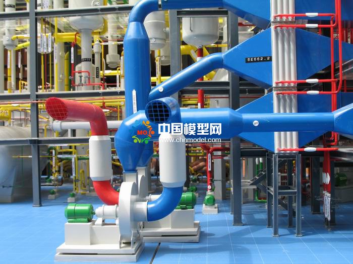 石化裝置配管模型