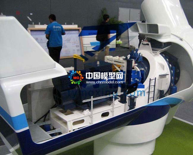 風力發電機結構模型
