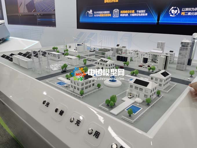 光儲充一體化沙盤模型