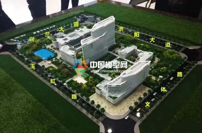 蘭考中心醫院新院區沙盤模型