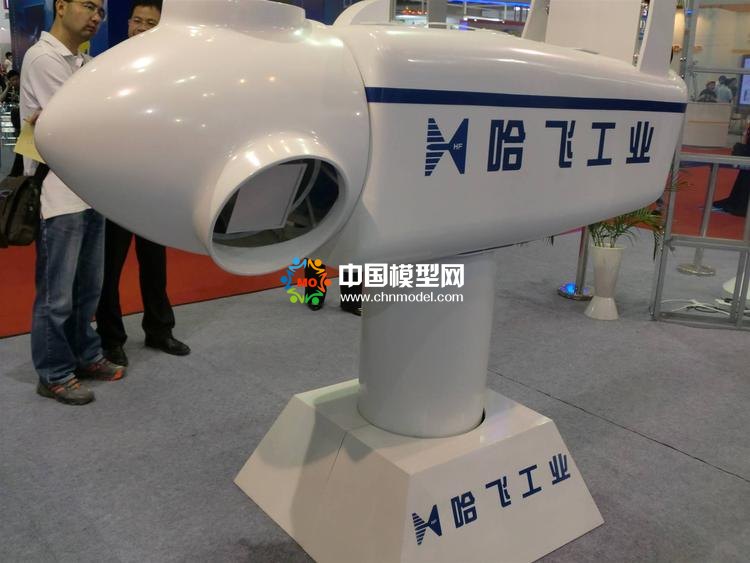 大型風力發電機內部結構模型