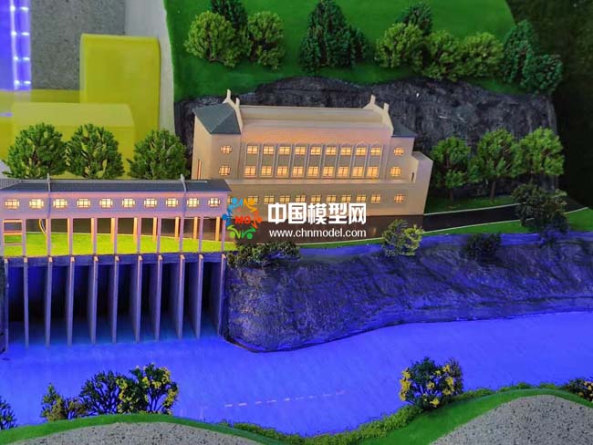 水風光蓄儲一體化沙盤模型