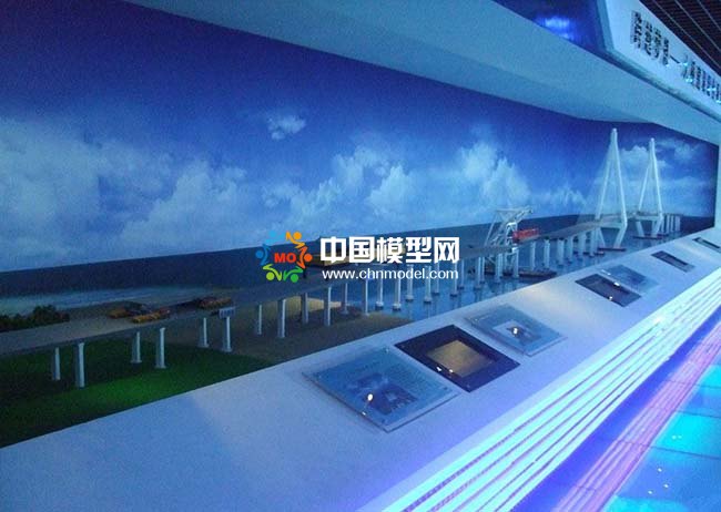 杭州灣跨海大橋沙盤模型