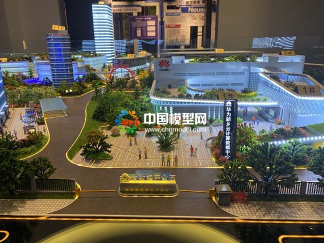 華為云計算數據中心沙盤模型