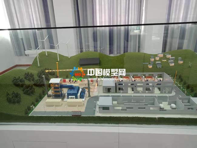 節能環保設備沙盤模型