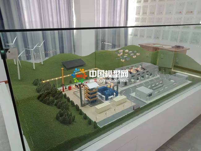 節能環保設備沙盤模型