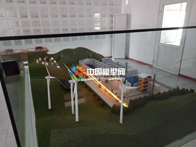 節能環保設備沙盤模型