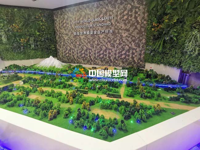 部隊建設工程安全管理沙盤模型