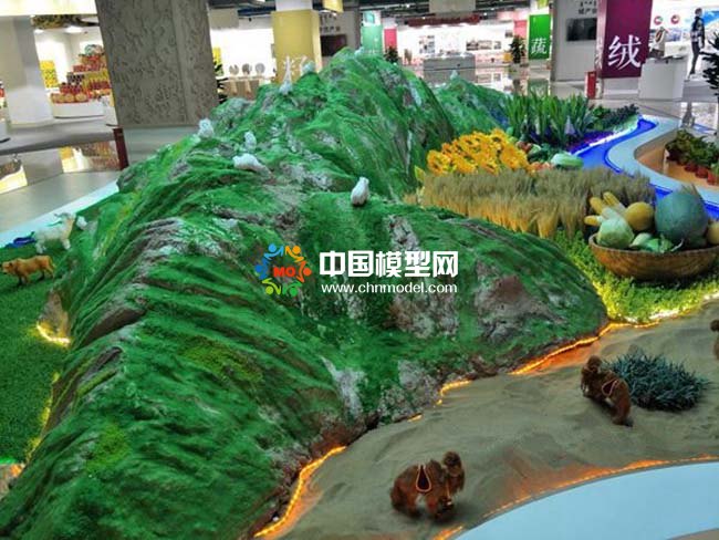 生態農業沙盤模型