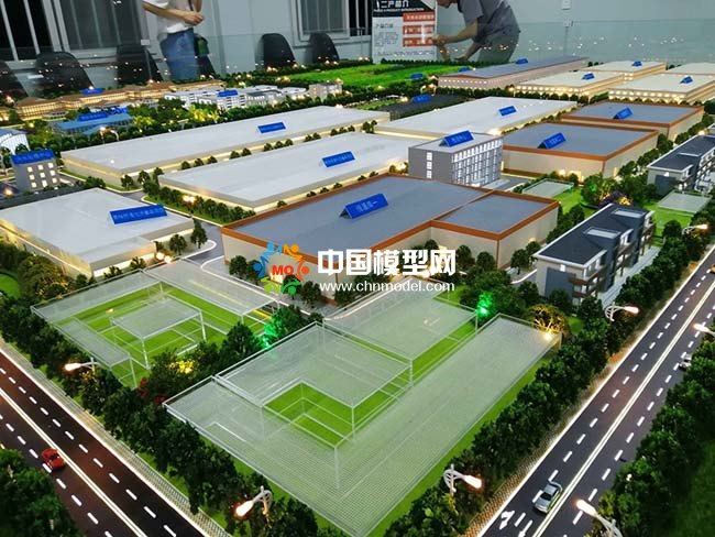 農業科技園沙盤模型