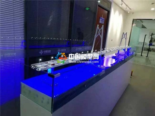 中國交建展廳港珠澳大橋沙盤模型