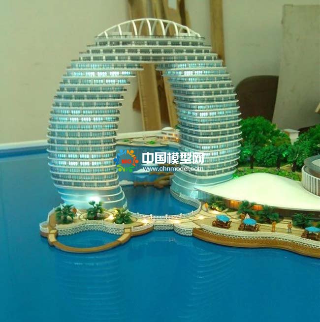 湖州喜來登溫泉度假酒店沙盤模型