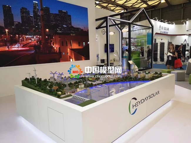 太陽(yáng)能光伏應(yīng)用場(chǎng)景沙盤(pán)模型
