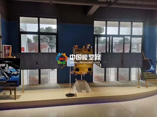 中國航天空間站核心艙模型，衛星火箭模型