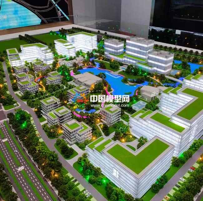 中電海康無錫物聯網產業基地沙盤模型