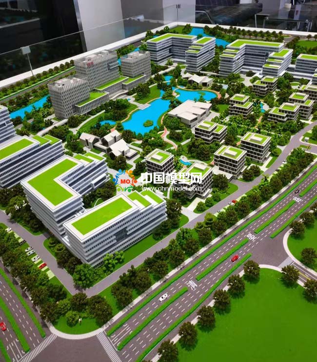 中電海康無錫物聯網產業基地沙盤模型