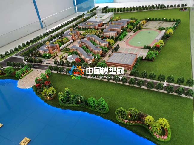 ???????鄂州市第二中學沙盤模型