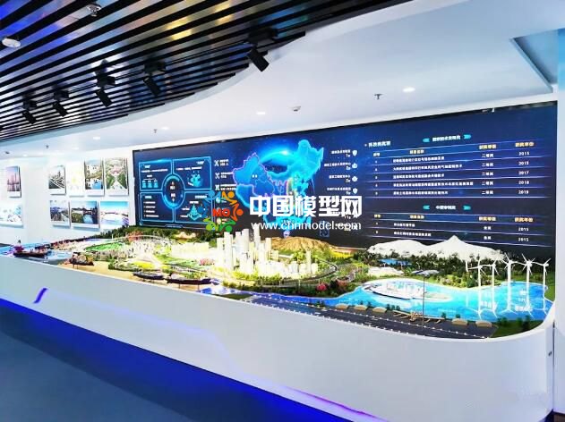 中國交建核心業務展示沙盤模型