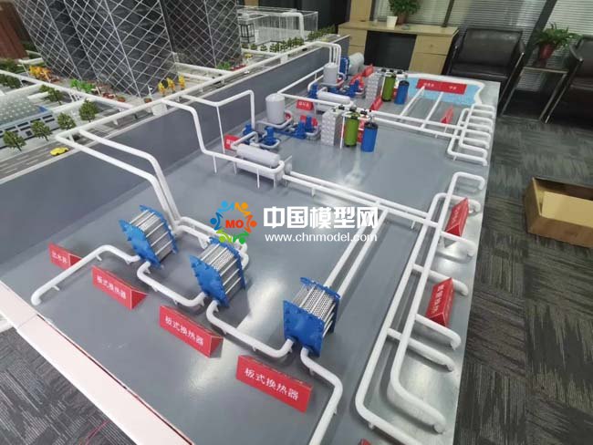 地源熱泵空調系統沙盤模型