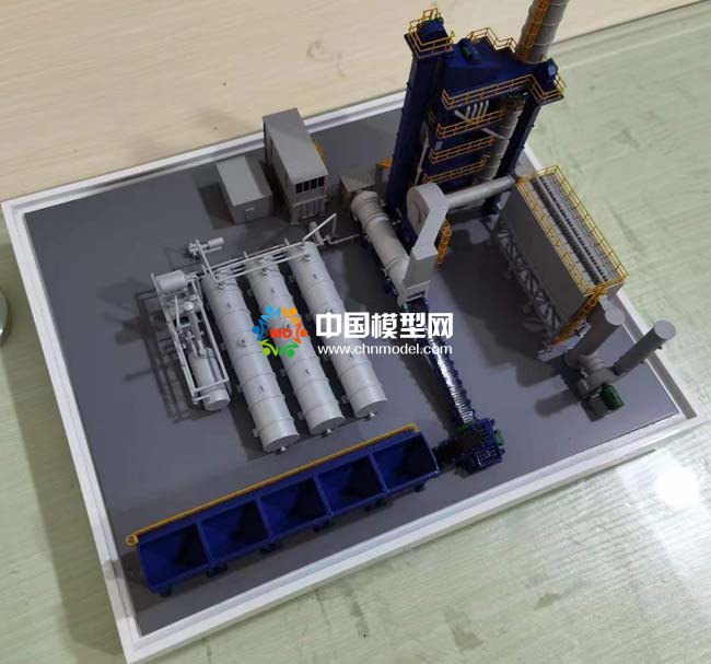 生物質催化熱解沙盤模型